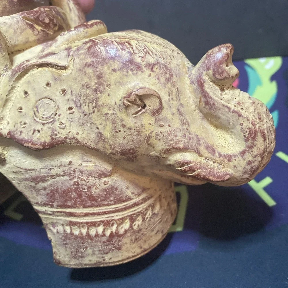 Decorative ELEPHANT Statue Candle Holder F3